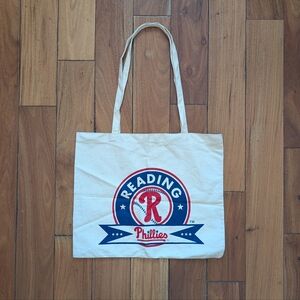 Reading Phillies Vintage Canvas Tote (OS)